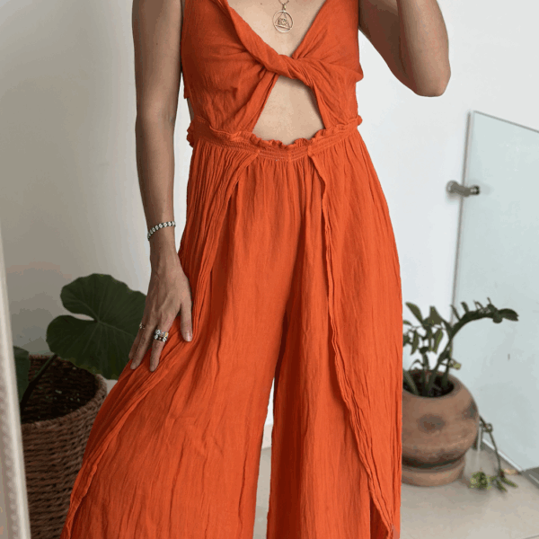 Jumpsuit Girasol Naranja